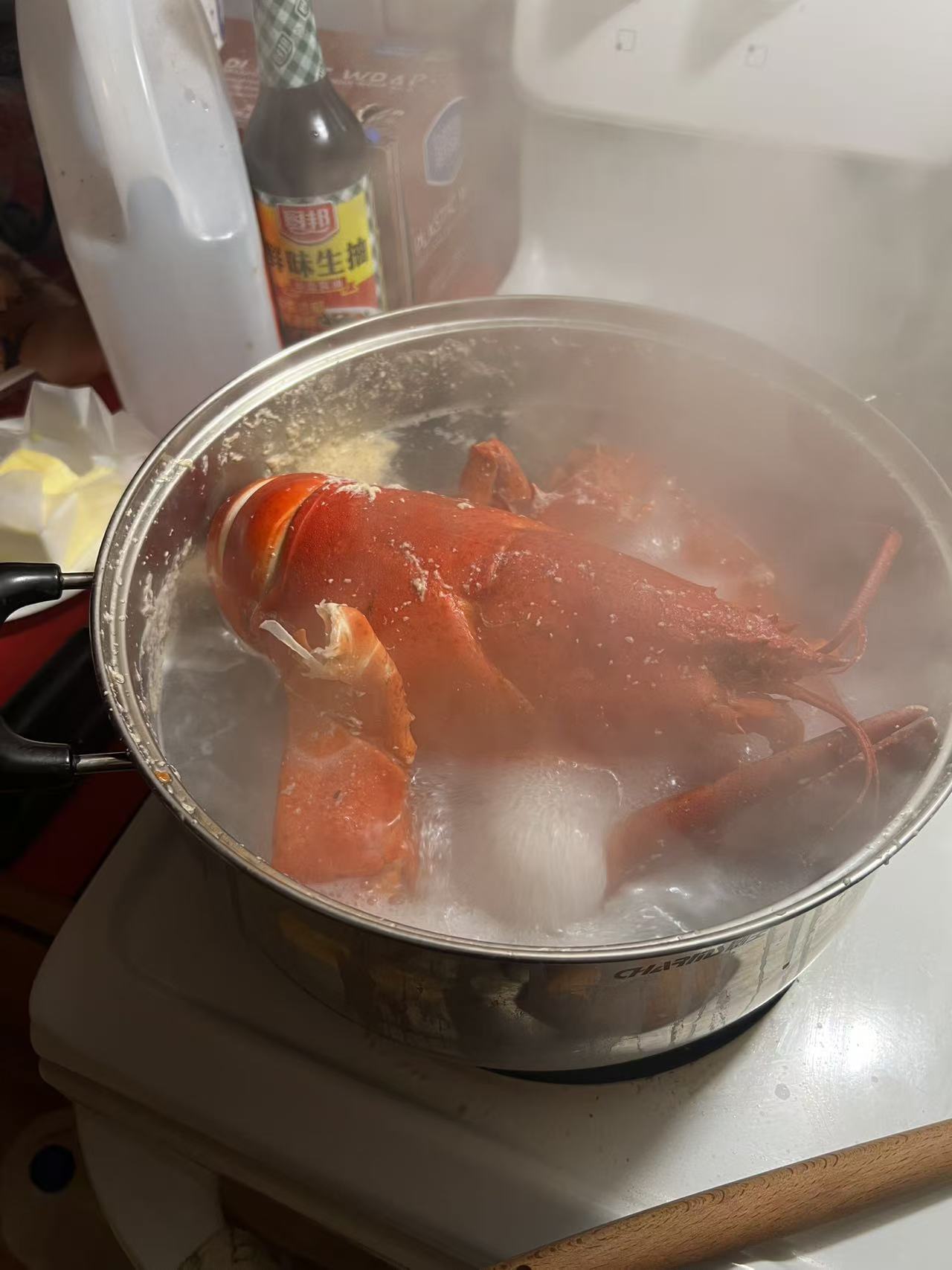 Freshly Cooked Lobster